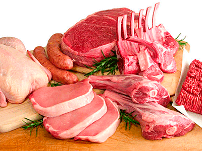 Alimentos de origen animal:Las carnes