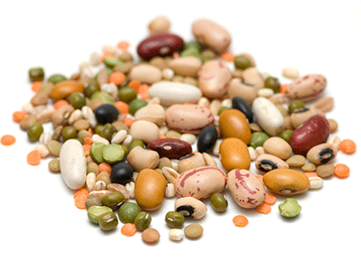 Alimentos de origen vegetal:Las legumbres